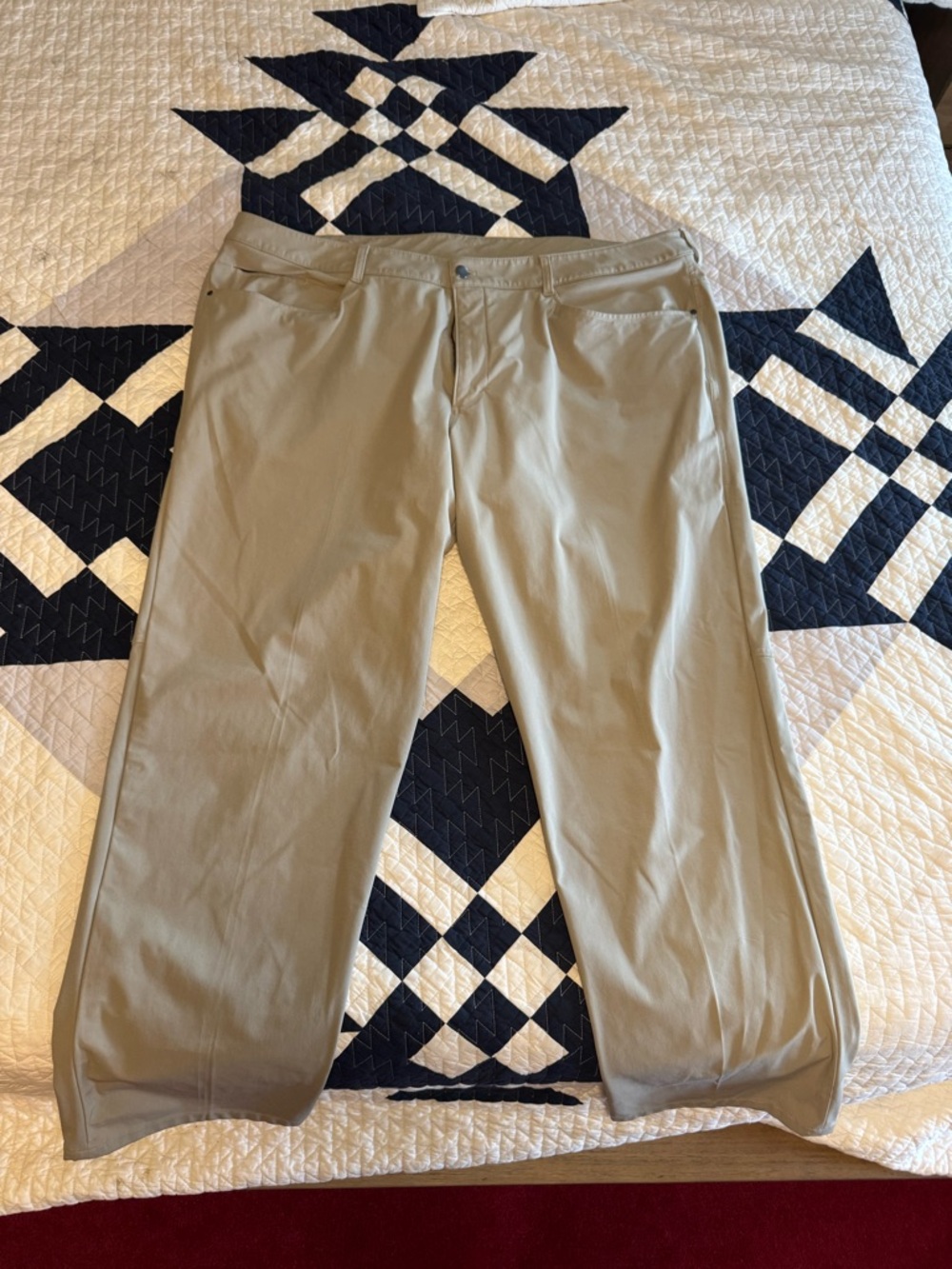 Lululemon ABC Pant - Warpstream - 46x34 - Khaki